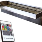 36" SS Color Changing Spillway w/ Remote