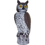 Dalen Rotating - Head Owl 18" Hand Painted Owl