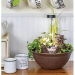 Aquascape AquaGarden Tabletop Fountain Kit Mocha